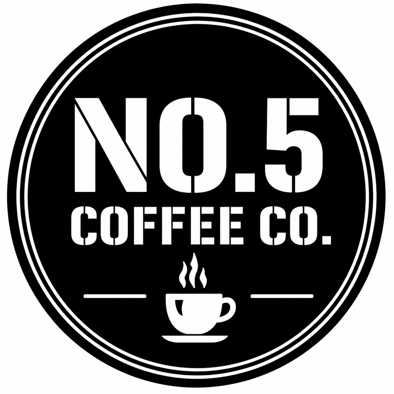 NO.5 Coffee Co. Premium Adventure Sticker